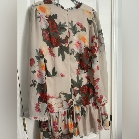 Cooper St Multicolor Floral Dress Ruffled - Picture 7 of 8